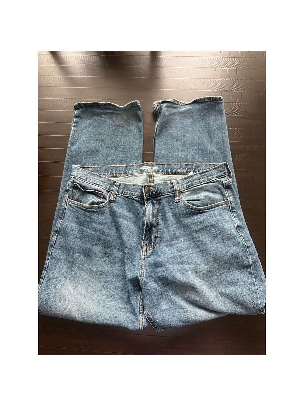 Old Navy Men's Loose Fit Jeans Blue Size 36x32 Built-In Flex Denim